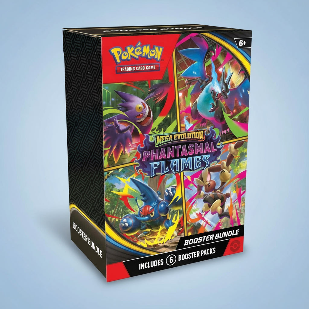 POKEMON MEGA EVOLUTION -PHANTASMAL FLAMES - BOOSTER BUNDLE (ANGLAIS)