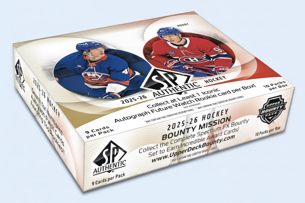 HOCKEY UPPER DECK – SP AUTHENTIC 2024-2025 – BOX (English)