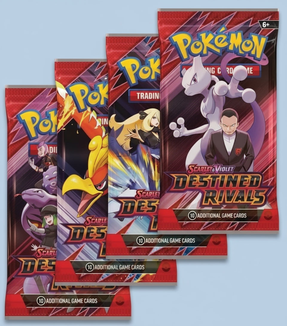 POKEMON SCARLET & VIOLET - DESTINED RIVALS - PAQUET BOOSTER (ANGLAIS)