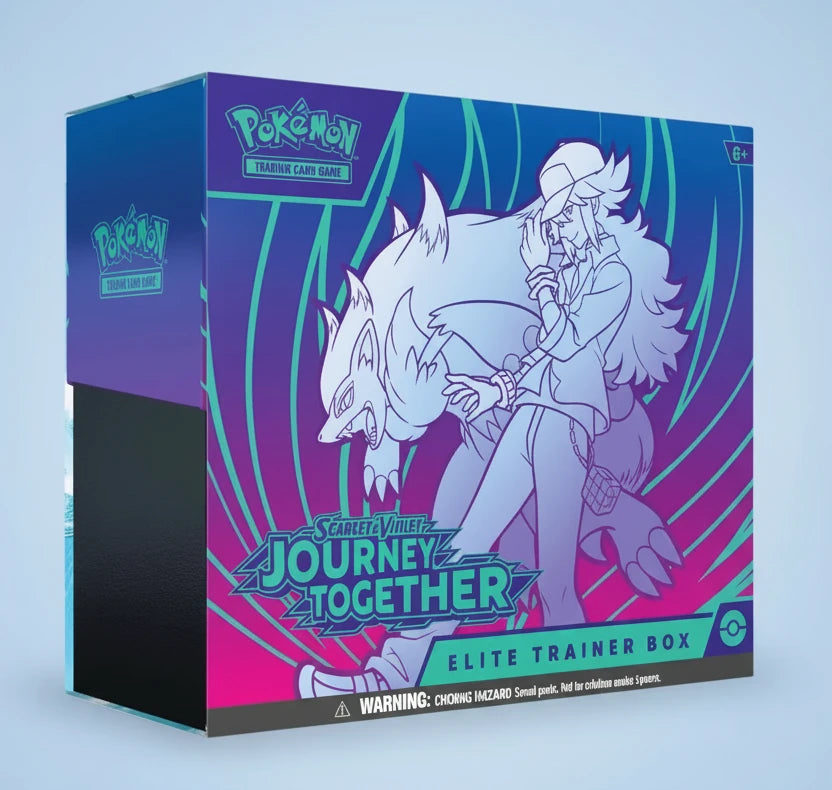 POKEMON SCARLET & VIOLET -JOURNEY TOGETHER - ELITE TRAINER BOX (ANGLAIS)