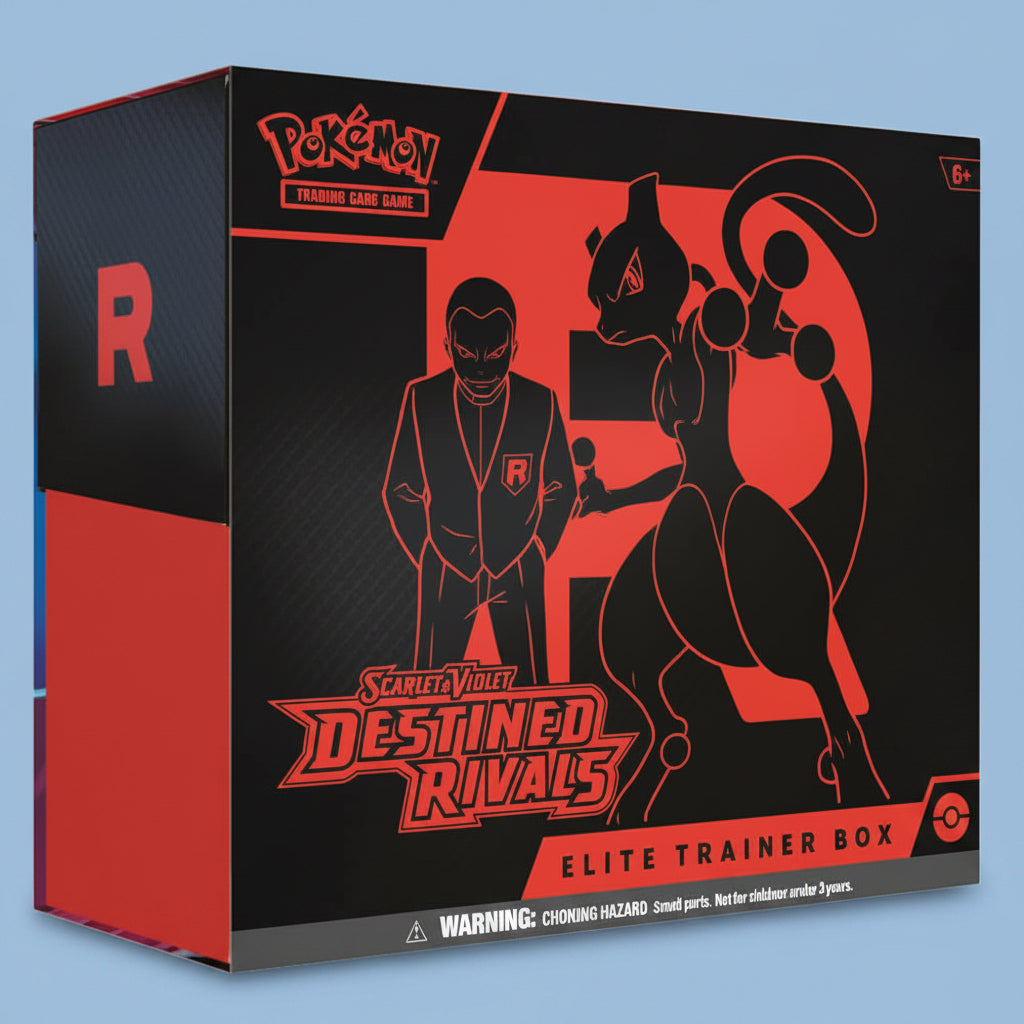 POKEMON SCARLET & VIOLET -DESTINED RIVALS - ELITE TRAINER BOX (ANGLAIS)