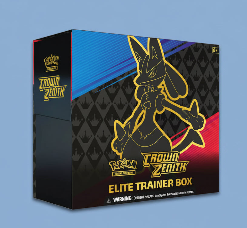 POKEMON SWORD & SHIELD - CROWN ZENITH - ÉLITE TRAINER BOX (ANGLAIS)