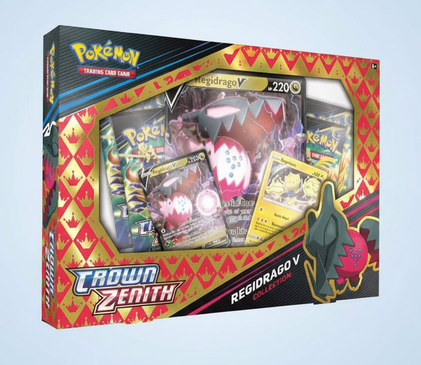 POKEMON SWORD & SHIELD -KROWN ZENITH REGIDRAGO V COLLECTION (ANGLAIS)