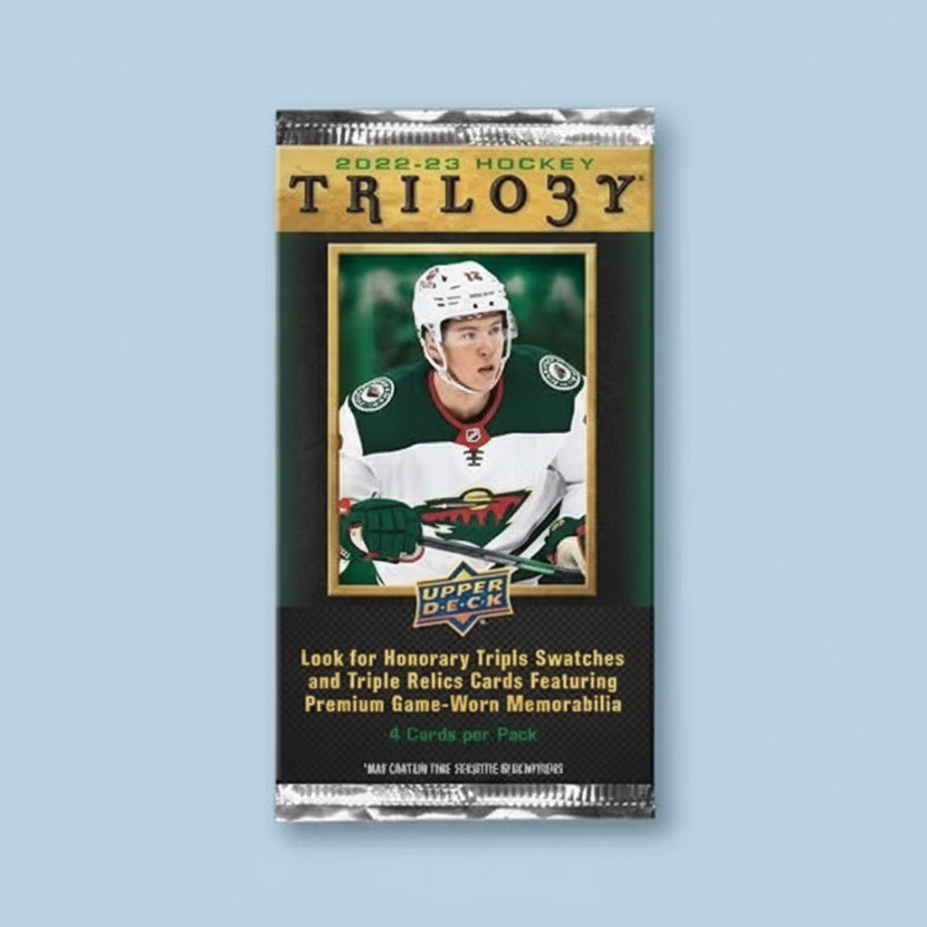 HOCKEY UPPER DECK – TRILOGY 2022-2023 – PAQUET HOBBY (1) (Anglais)