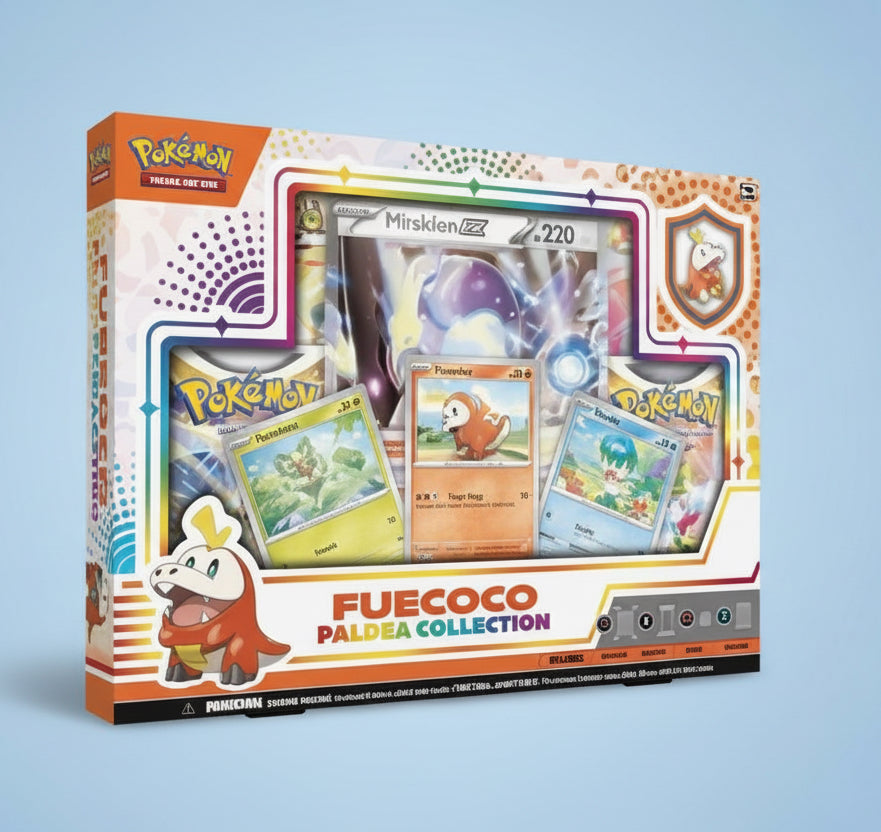 POKEMON SWORD & SHIELD -FUECOCO PALDEA COLLECTION (ANGLAIS)