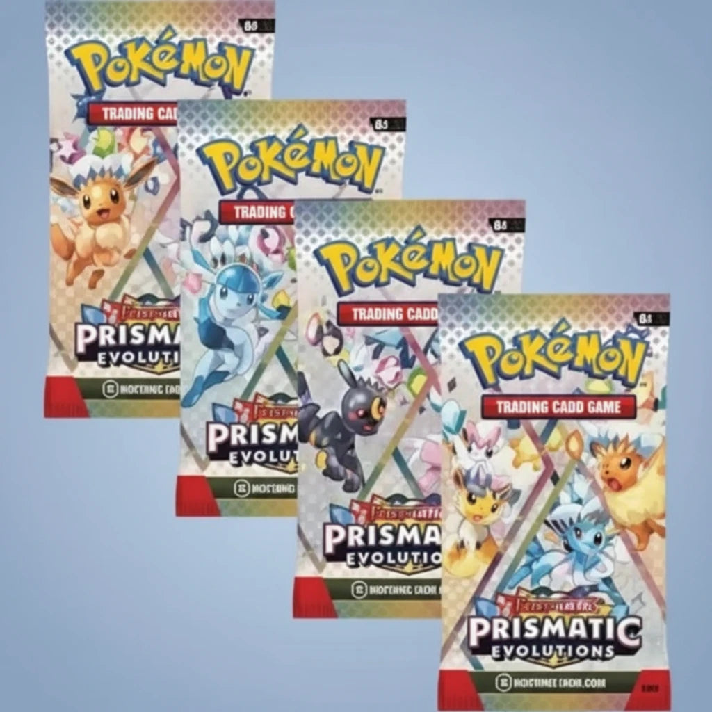 POKEMON SCARLET & VIOLET -PRISMATIC EVOLUTION - PAQUET BOOSTER (ANGLAIS)