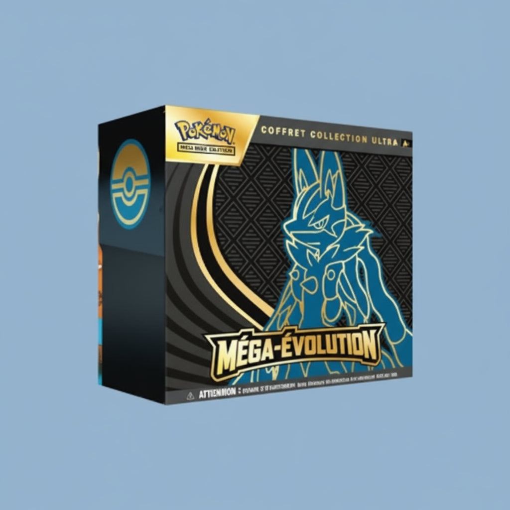 POKEMON MEGA EVOLUTION -MEGA EVOLUTION LUCARIO - ELITE TRAINER BOX (ANGLAIS)