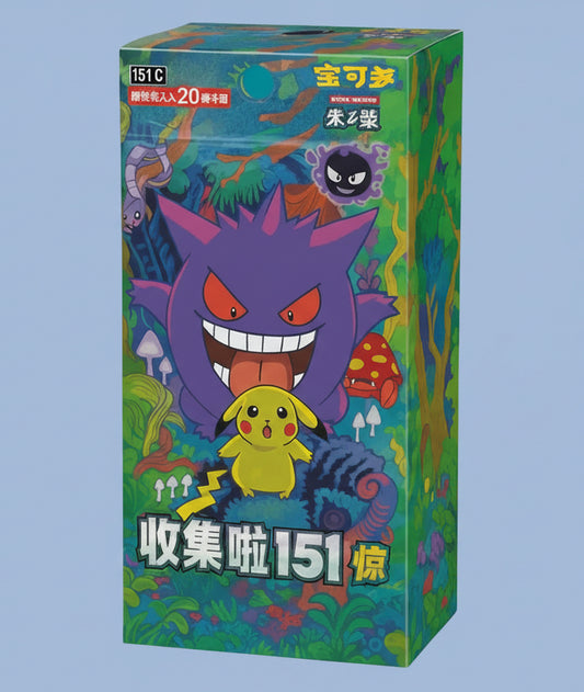 POKEMON  - 151 SURPRISE JUMBO BOOSTER BOX- (CHINOIS)