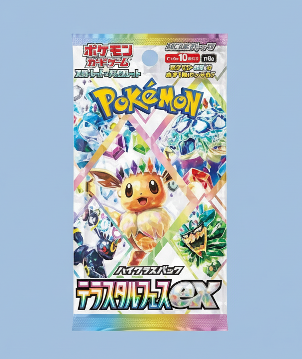 POKEMON  - TERASTRAL FESTIVAL - PAQUET INDIVIDUEL (JAPONAIS)
