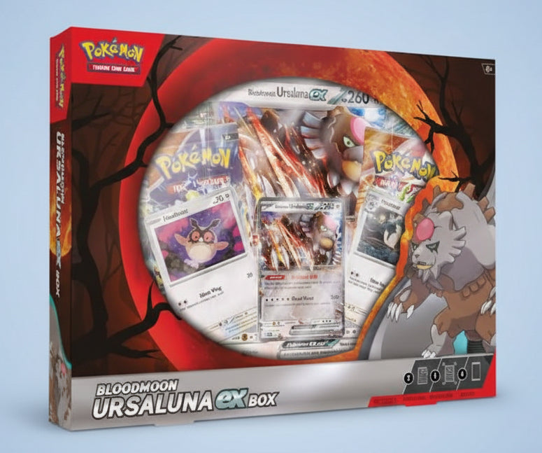 POKEMON SCARLET & VIOLET - MEGA EVOLUTION - URSALUNA Ex BOX (ANGLAIS)