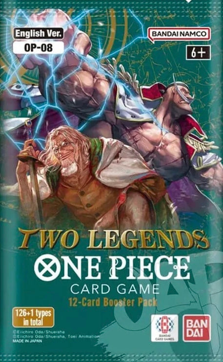 ONE PIECE CARD GAME  # OP-08 -  TWO LEGENDS OP-08 - PAQUET INDIVIDUEL (ANGLAIS)
