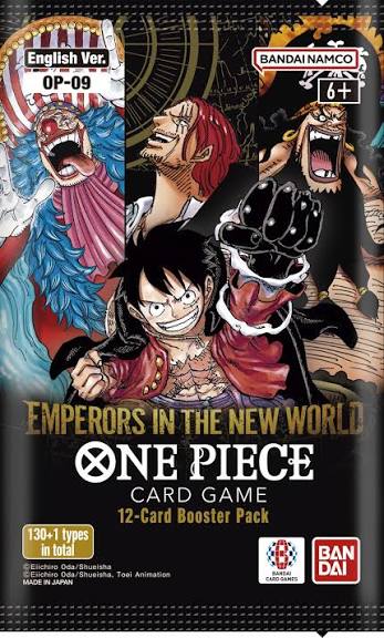 ONE PIECE CARD GAME  # OP-09 -  EMPERORS IN THE NEW WORLD OP-09- PAQUET INDIVIDUEL (ANGLAIS)