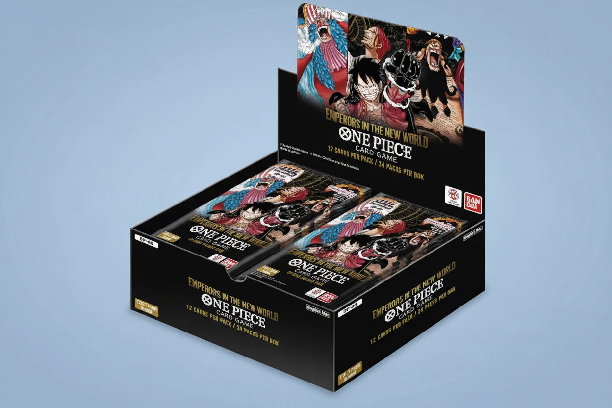 ONE PIECE CARD GAME  # OP-09 - EMPERORS IN THE NEW WORLD - BOITE (ANGLAIS)