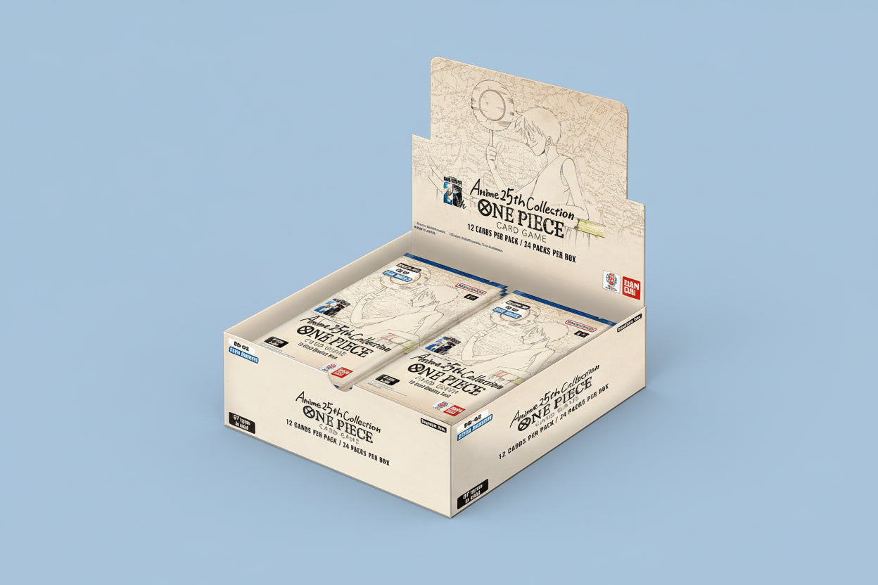 ONE PIECE CARD GAME  # EB-02 Extra Booster: Anime 25th Collection Box - BOITE (ANGLAIS)