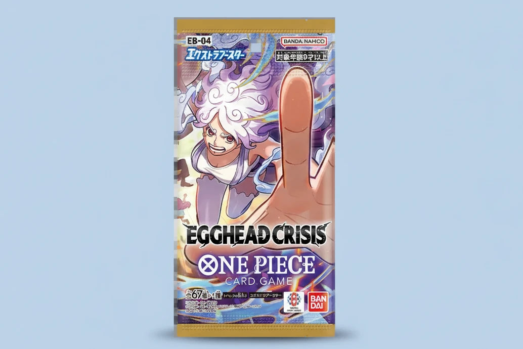 ONE PIECE CARD GAME  # EB-04 - EGGHEAD CRISIS - PAQUET INDIVIDUEL (JAPONAIS)