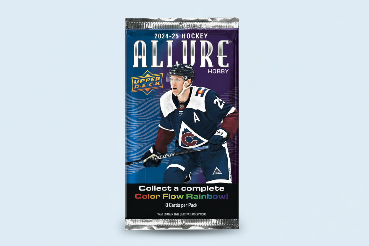 HOCKEY UPPER DECK – ALLURE 2024-2025 – PAQUET INDIVIDUEL (Anglais)