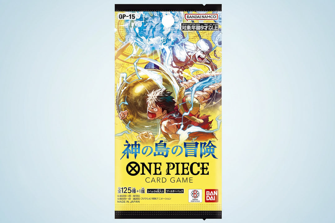 ONE PIECE CARD GAME  # OP-15 - ADVENTURE ON KAMI’S ISLAND  - PAQUET INDIVIDUEL (JAPONAIS)
