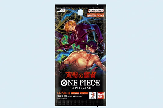 ONE PIECE CARD GAME  # OP-06 WINGS OF THE CAPTAIN - PAQUET INDIVIDUEL (JAPONAIS)