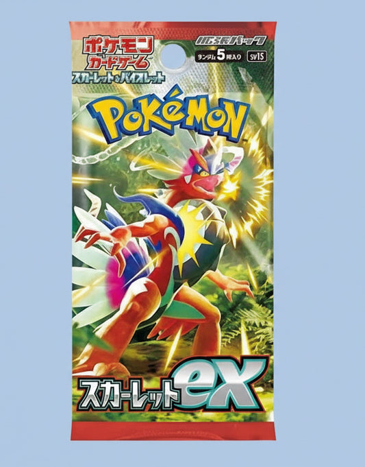 POKEMON - SCARLET EX - PAQUET INDIVIDUEL (JAPONAIS)