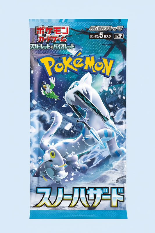 POKEMON - SNOW HAZARD - PAQUET INDIVIDUEL (JAPONAIS)