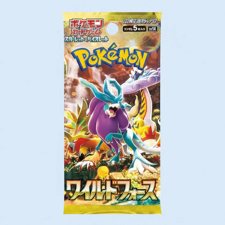 POKEMON - WILD FORCE - PAQUET INDIVIDUEL (JAPONAIS)