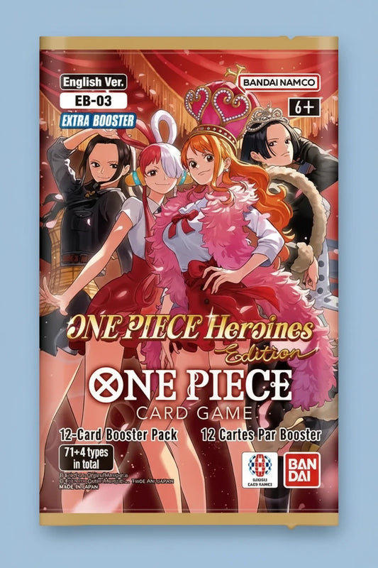 ONE PIECE CARD GAME  # EB-03 HÉROÏNES - PAQUET INDIVIDUEL (ANGLAIS)