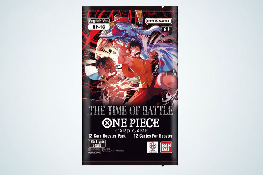 ONE PIECE CARD GAME  # OP-16 - THE TIME OF BATTLE - PAQUET INDIVIDUEL (ANGLAIS)