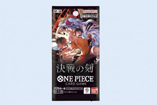 ONE PIECE CARD GAME  # OP-16 - THE TIME OF BATTLE  - PAQUET INDIVIDUEL (JAPONAIS)