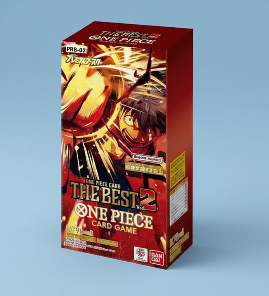 ONE PIECE CARD GAME  # PRB-02 - THE BEST VOL.2 - BOOSTER BOX (JAPONAIS)