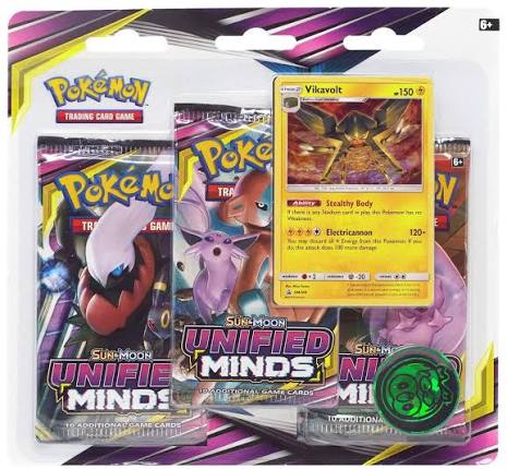 Sun & Moon Unified Mind Three Packs Vilavolt