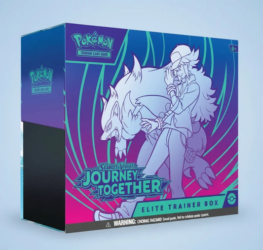 POKEMON SCARLET & VIOLET -JOURNEY TOGETHER - ELITE TRAINER BOX (ANGLAIS)
