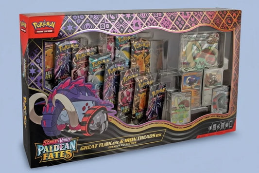 POKEMON SCARLET & VIOLET -PALDEAN FATES - GREAT TUSK PREMIUM COLLECTION (ANGLAIS)
