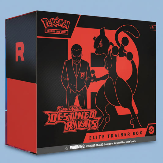 POKEMON SCARLET & VIOLET -DESTINED RIVALS - ELITE TRAINER BOX (ANGLAIS)