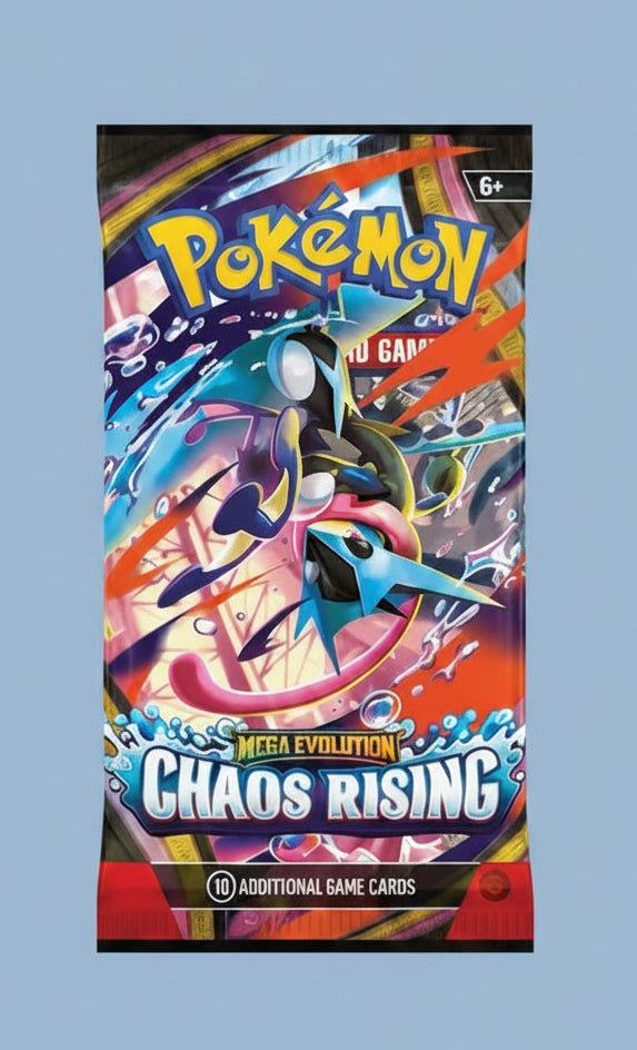 POKEMON MEGA EVOLUTION - CHAOS RISING -BOOSTER PACK (ANGLAIS)