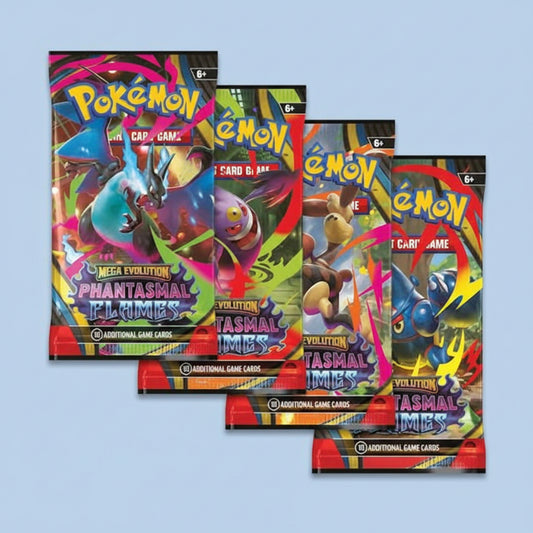 POKEMON MEGA EVOLUTION - PHANTASMAL FLAMES BOOSTER PACK (1) (ANGLAIS)