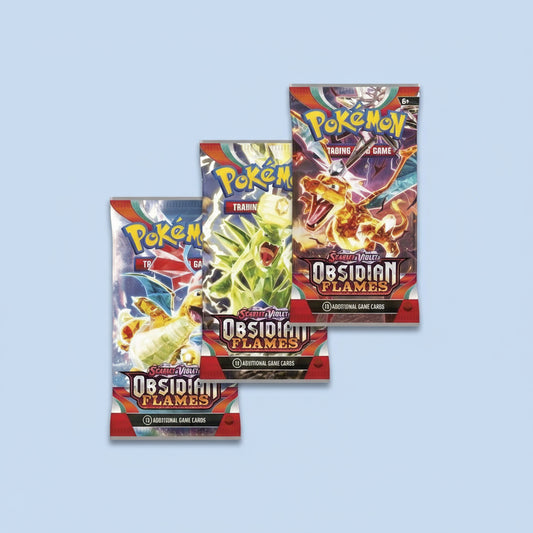 POKEMON SCARLET & VIOLET - OBSIDIAN FLAMES - PAQUET BOOSTER (ANGLAIS)