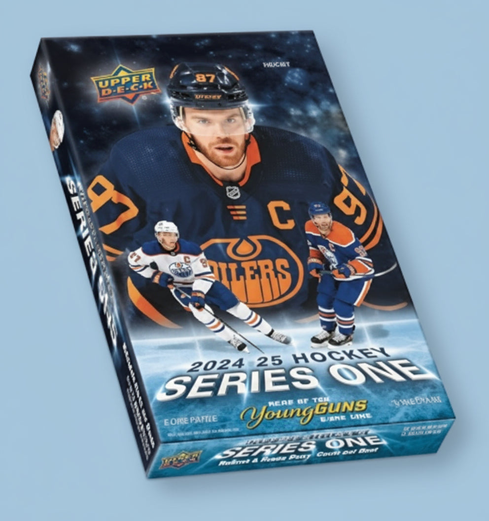 HOCKEY UPPER DECK – Serie 1 2024-2025 – Boite HOBBY (1) (Anglais)